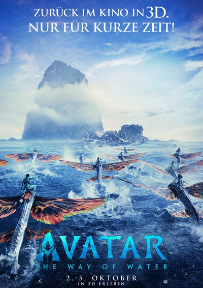 Filmplakat: Wiederaufführung Avatar: The Way of Water