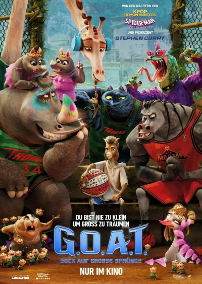 Filmplakat: Vorpremiere G.O.A.T. - Bock auf grosse Sprünge