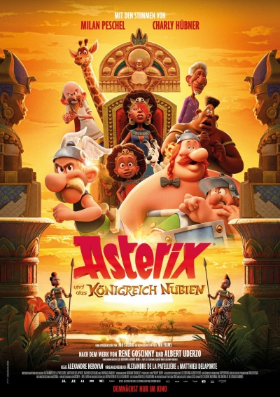Filmplakat: Vorpremiere Asterix und das Königreich Nubien